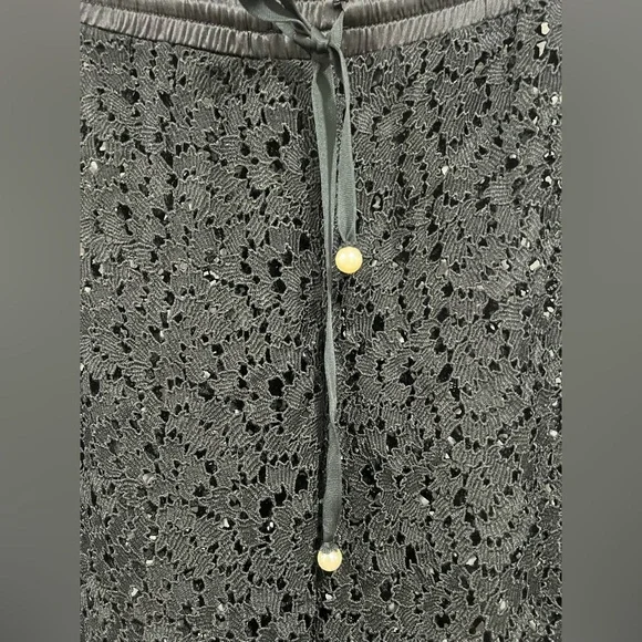 Adam Lippes Lace Drawstring pant - Picture 3 of 8